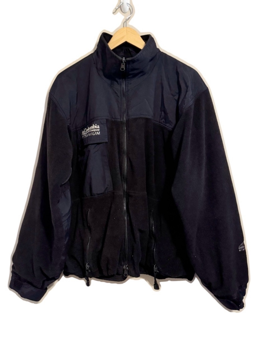 Columbia Black Men’s Titanium Fleece Jacket